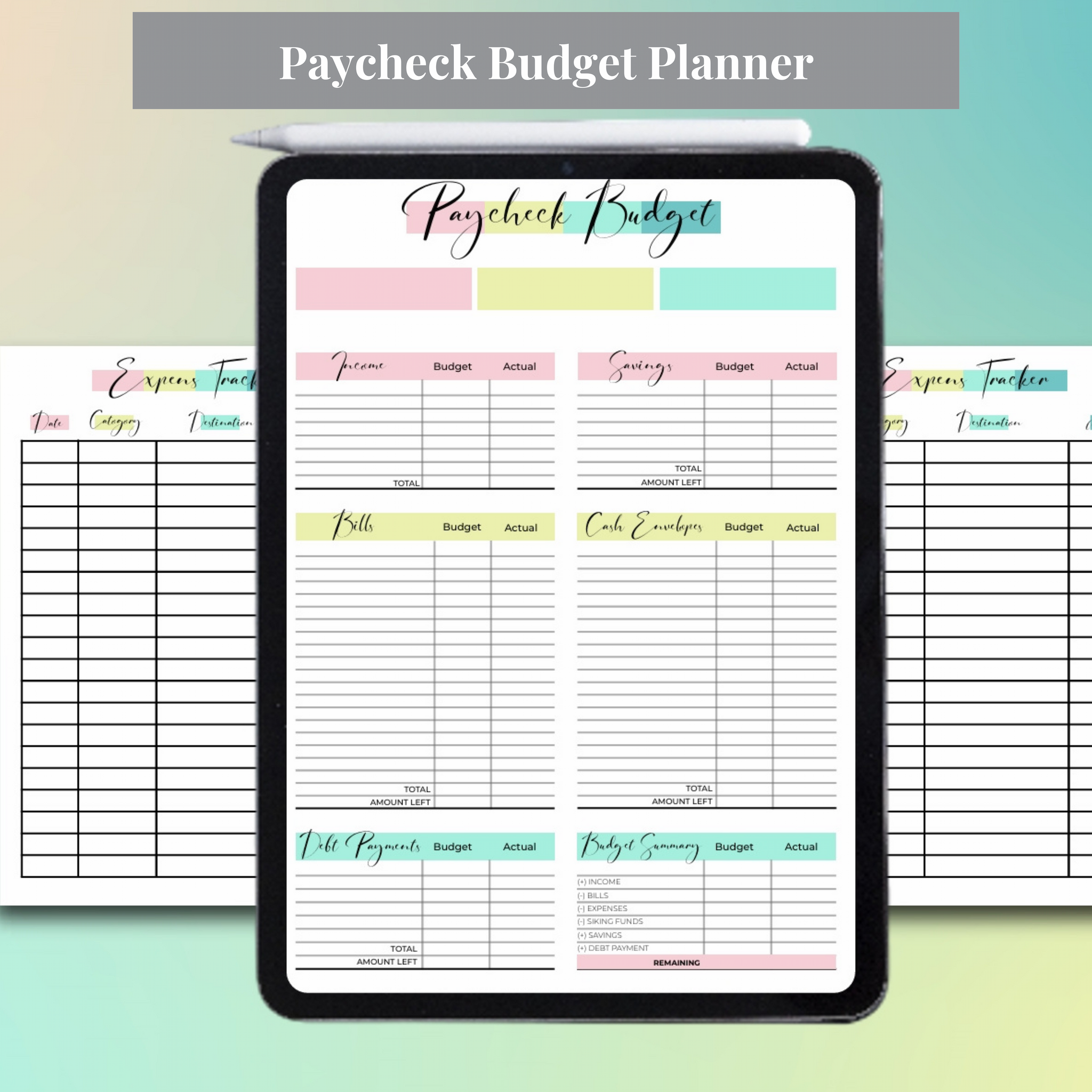Ultimate Budget Planner – Track Income, Bills & Expenses