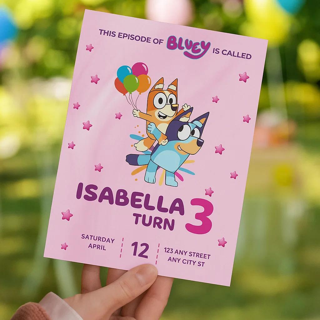 Isabella’s 3rd Birthday Party | A Fun Bluey-Themed Celebration | Saturday, April 12th, 2026