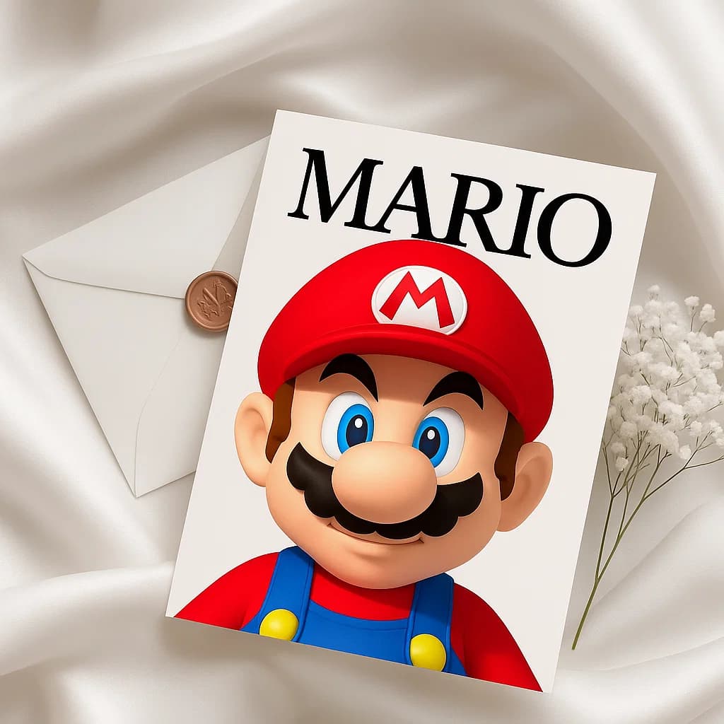 Super Mario The Legendary Plumber Who Conquered the Mushroom Kingdom and Became a Timeless Gaming Icon for Generations.