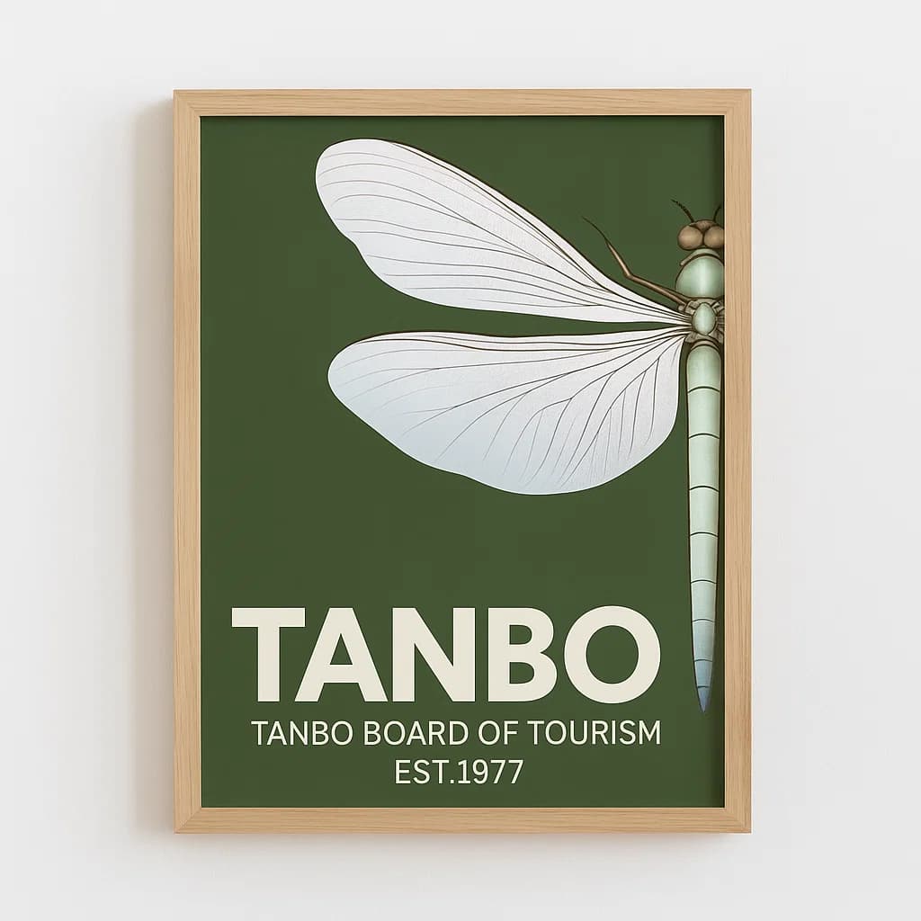 Tanbo Wall Art – Serene  Poster | Digital and Printable for Peaceful Zen-Inspired Home Decor