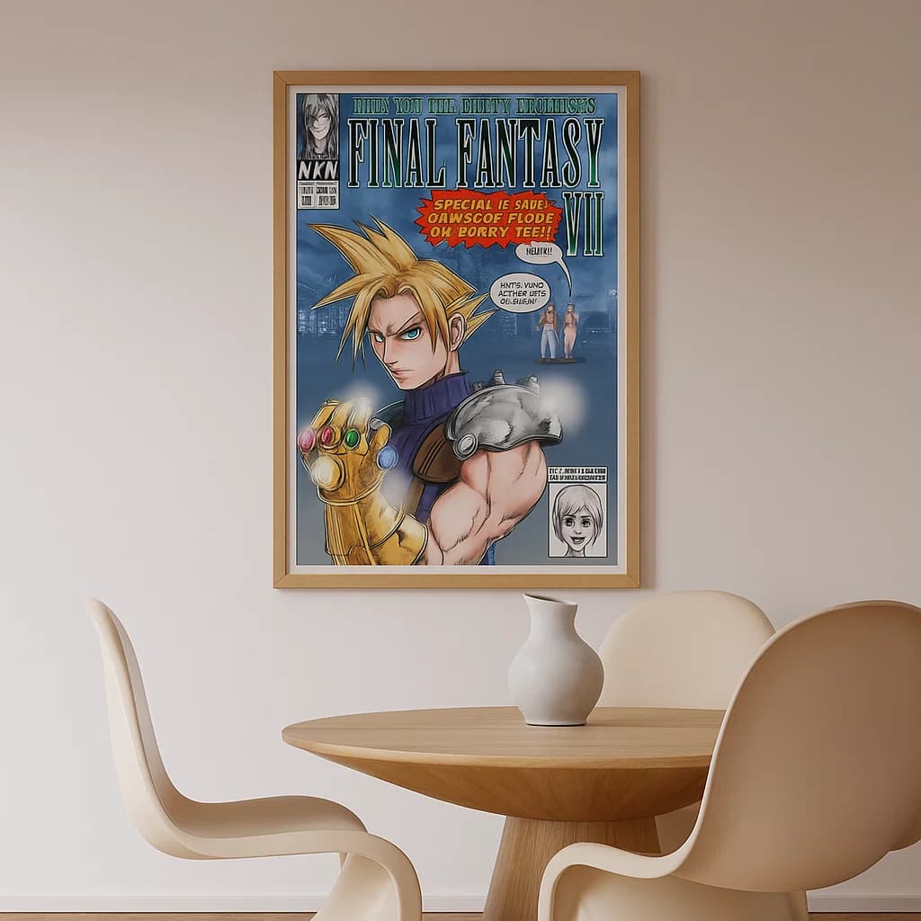 Final Fantasy VII: Special Issue - Aeris Dies on Every Page! Cloud Wields the Infinity Gauntlet!