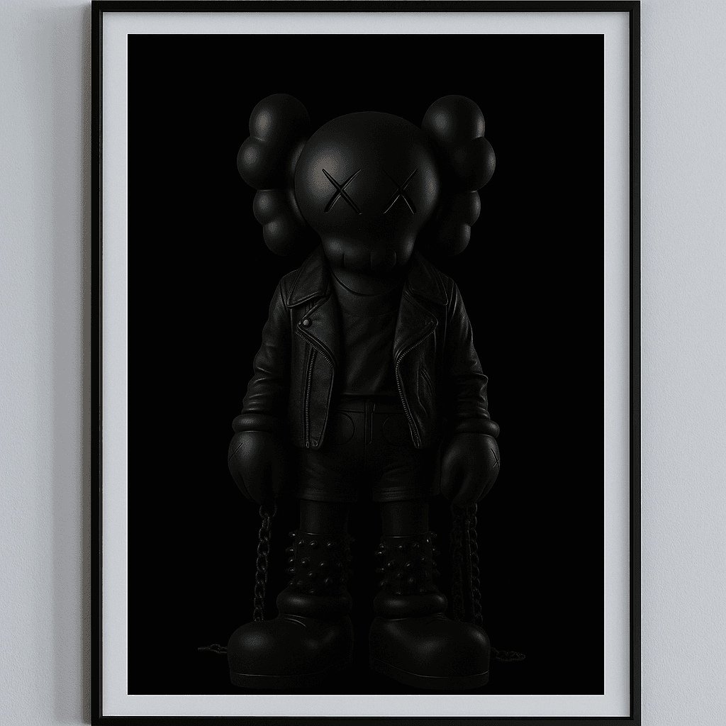 Kawl Dark Theme Wall Poster – Bold & Elegant Art Print – Modern Aesthetic Statement Piece
