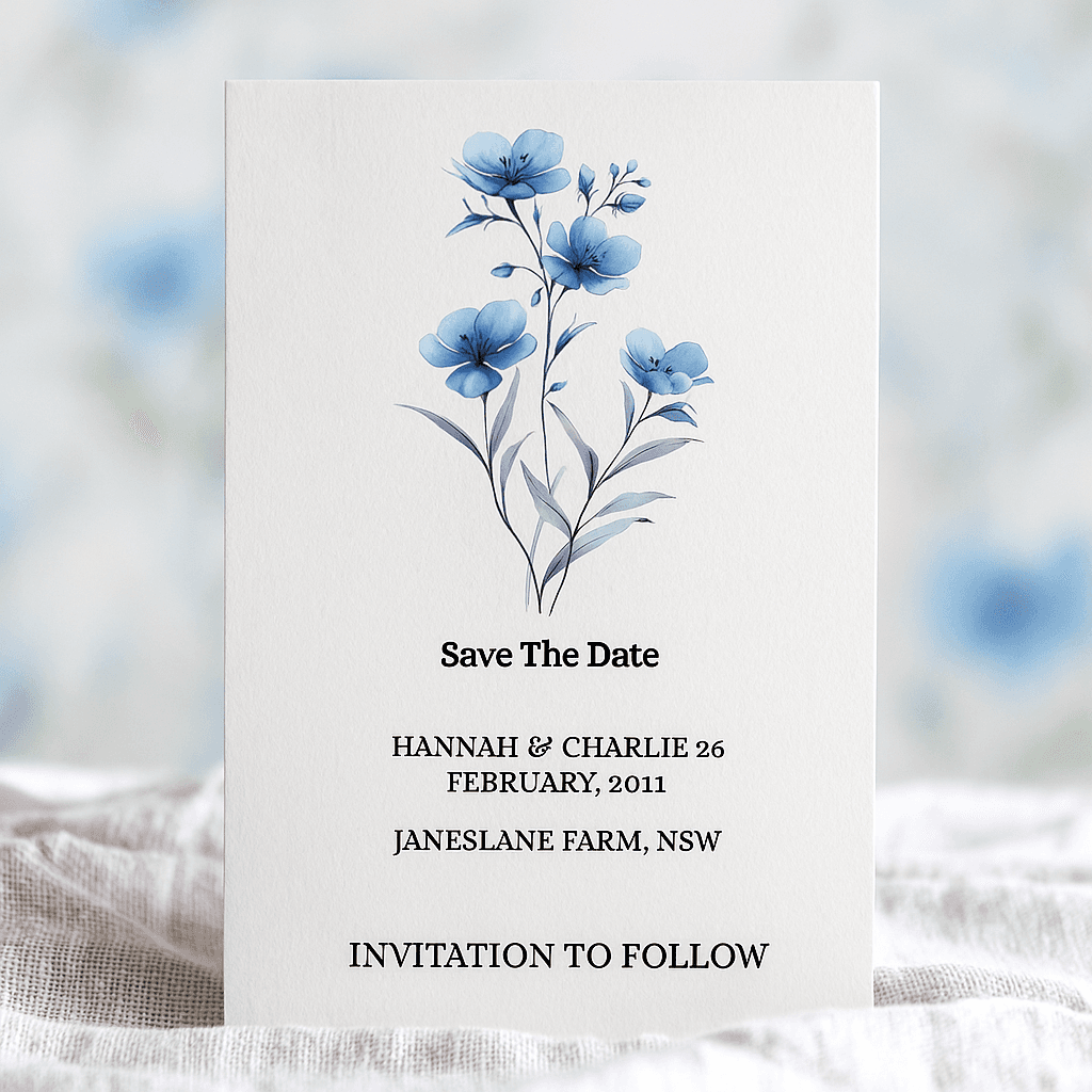 Customizable Wedding Invitation Template | Editable Digital Wedding Invite Card | Printable Floral Wedding Invite Design