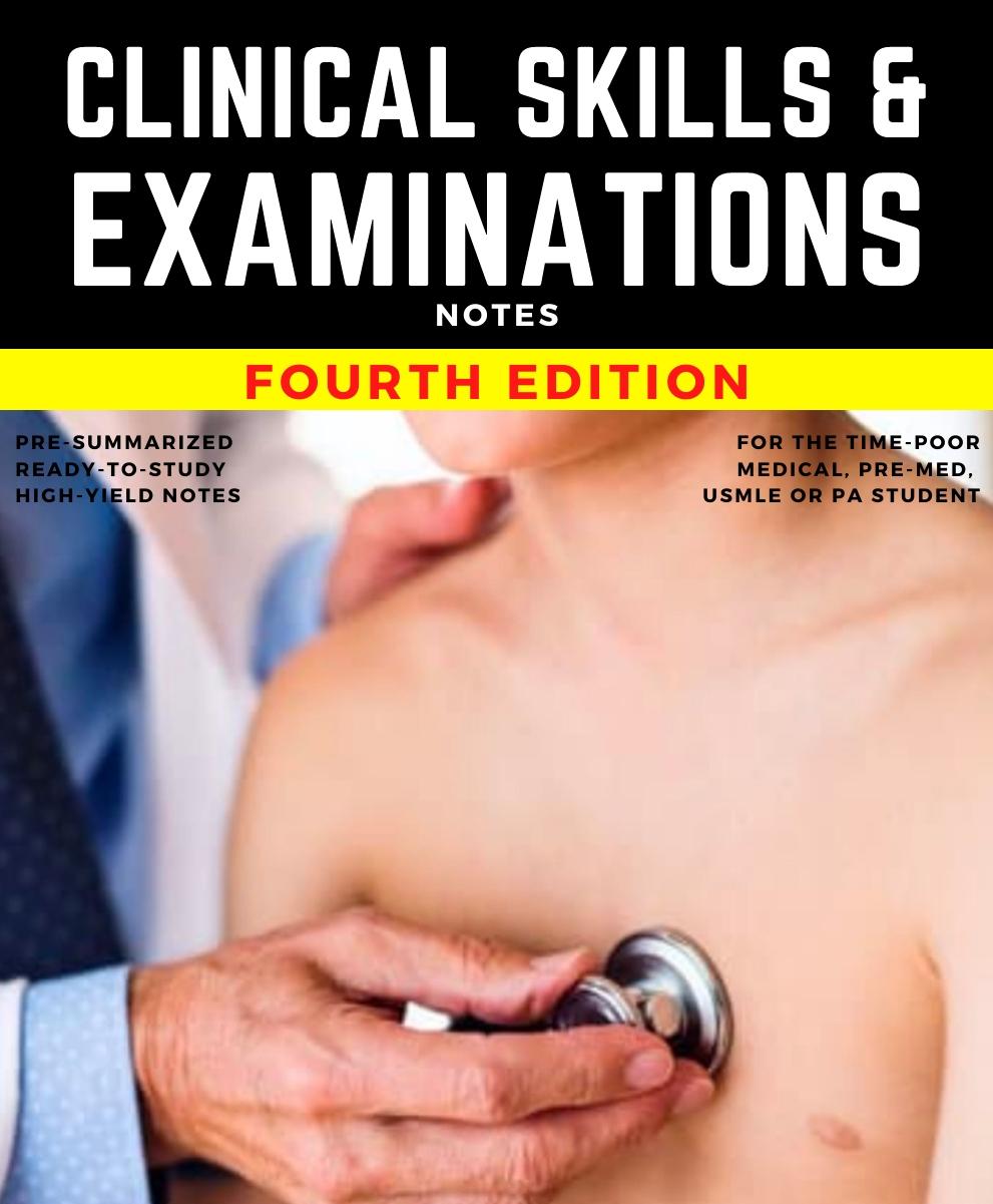 Clinical Skills & Examinations 4th Edition